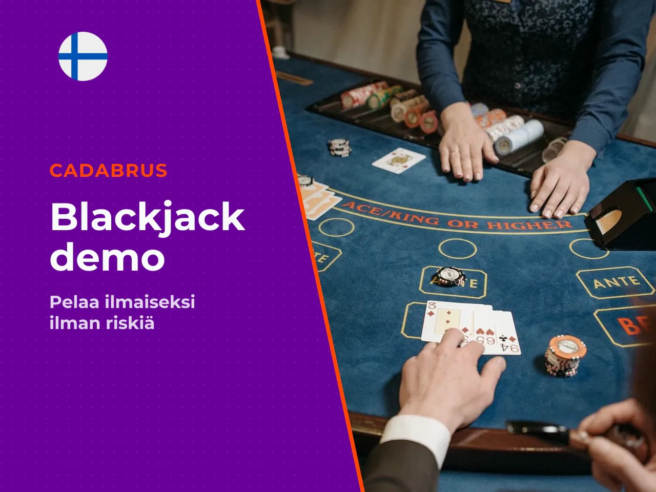 Blackjack demo harjoittele säännöt ilman rahapeliä