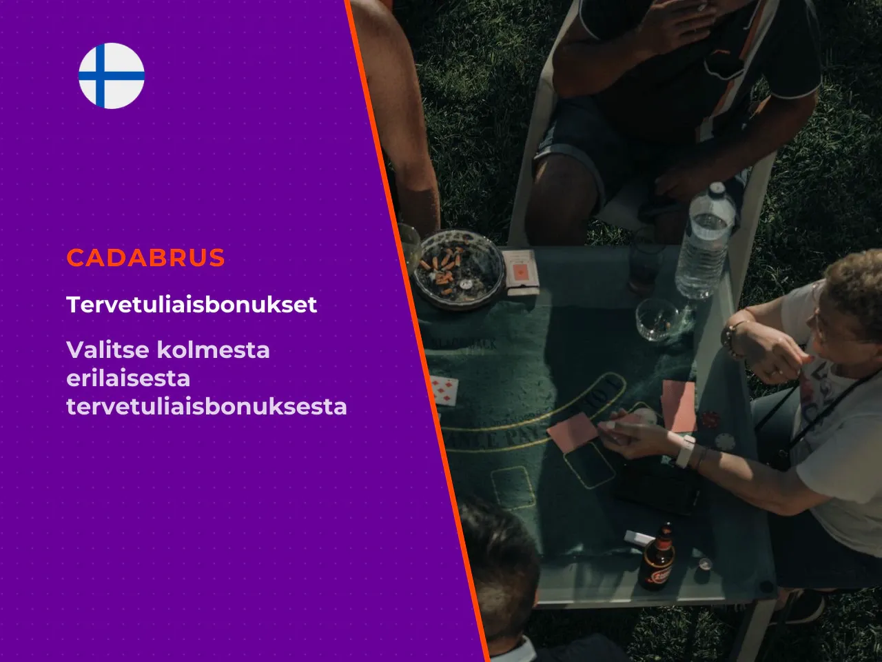 Tervetuliaisbonuksen kolme vaihtoehtoa ja tärkeät rajoitukset