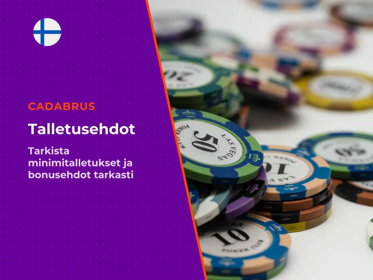 Minimitalletuksen ja limiittien tarkistus. Bonuksen aktivointi