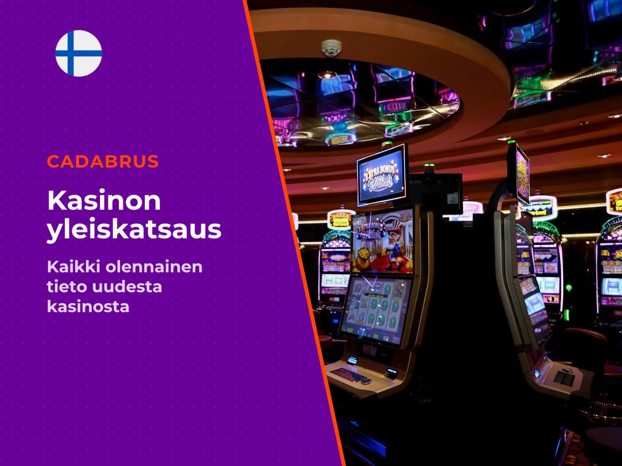 Cadabrus Casino pähkinänkuoressa. Cadabrus Casino oli
