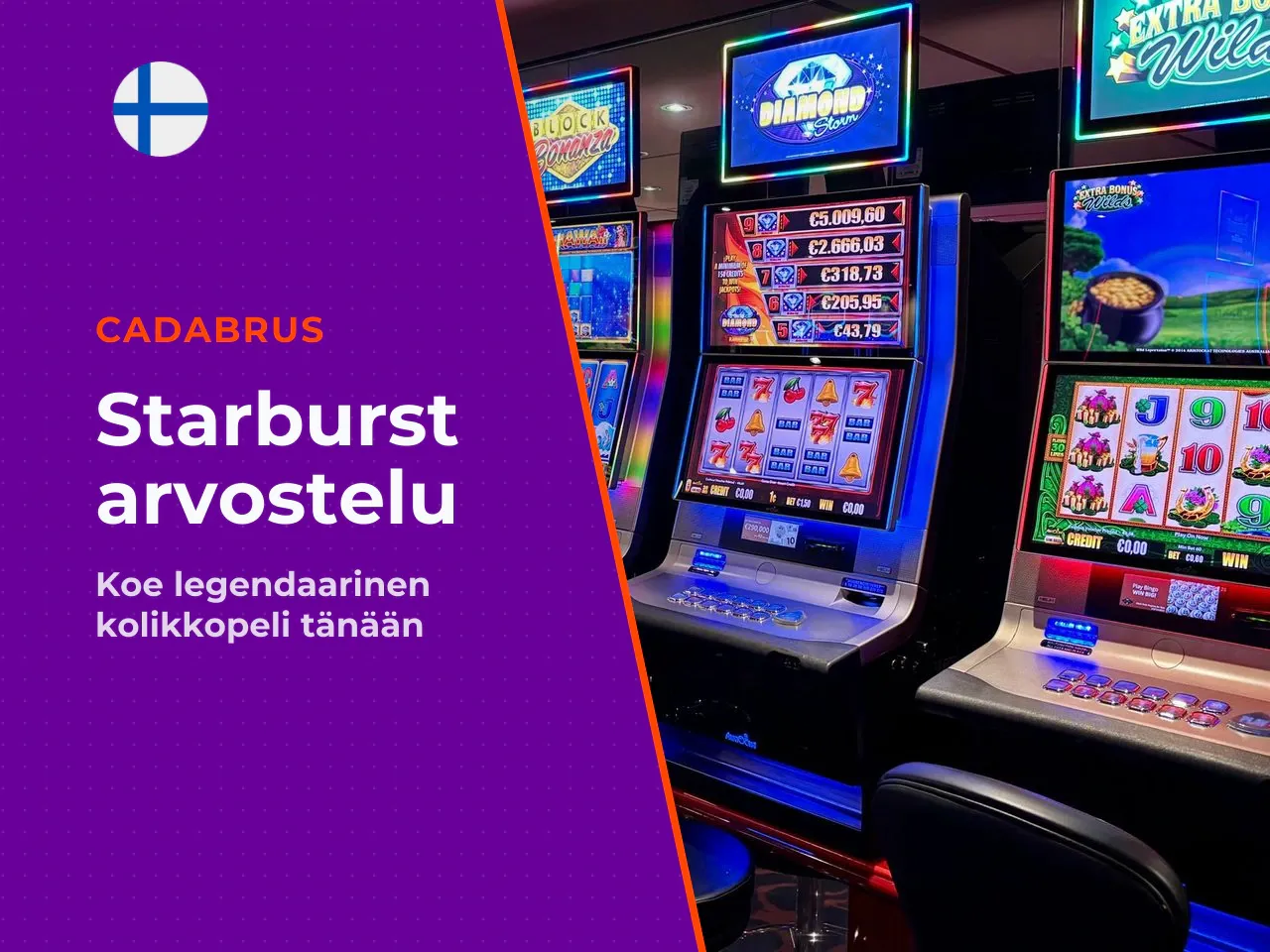 Mikä Starburst slot on ja kenelle