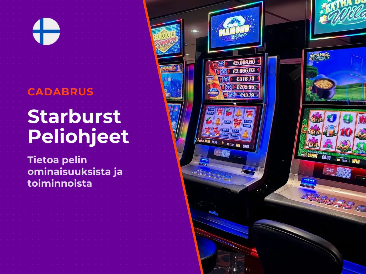 Onko Starburstissa bonuspeli tai ilmaiskierroksia