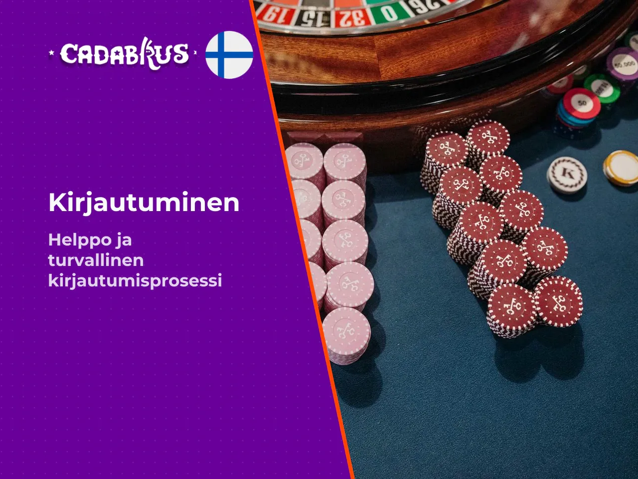 Näin käytät Cadabrus Casino login -toimintoa