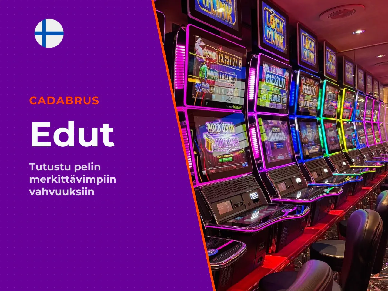 Plussat ja miinukset. Miksi pelata plussat