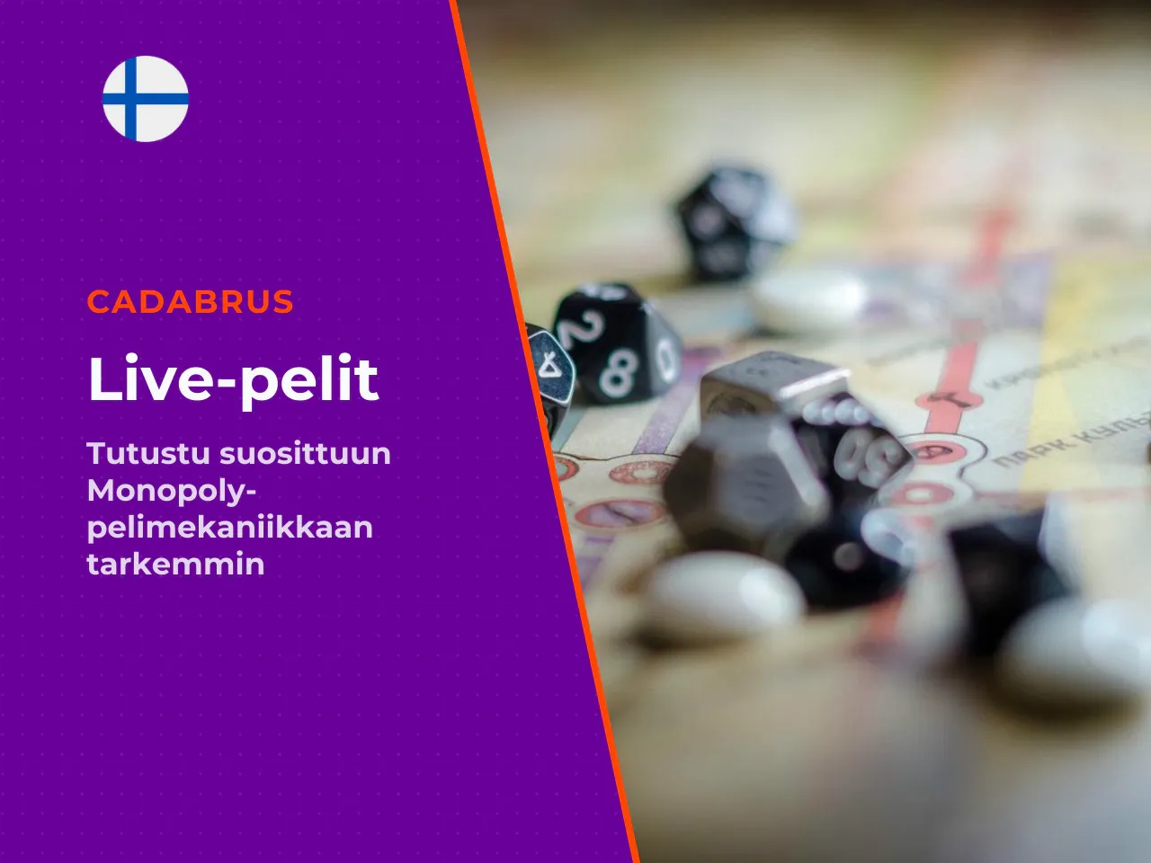 Live game show -formaatti ja bingotyylinen