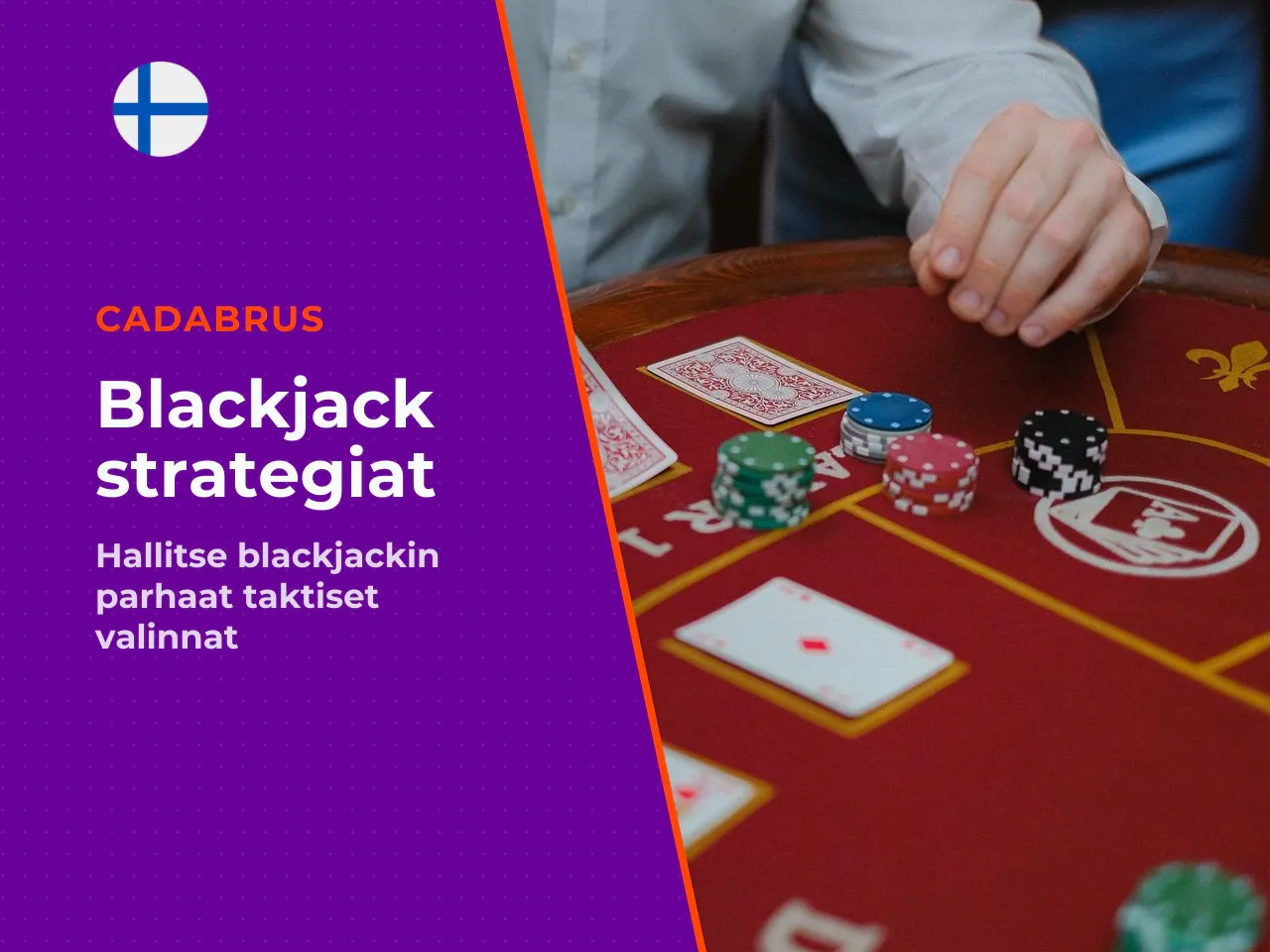 Blackjackin tärkeimmät toiminnot ota, jää, tuplaa
