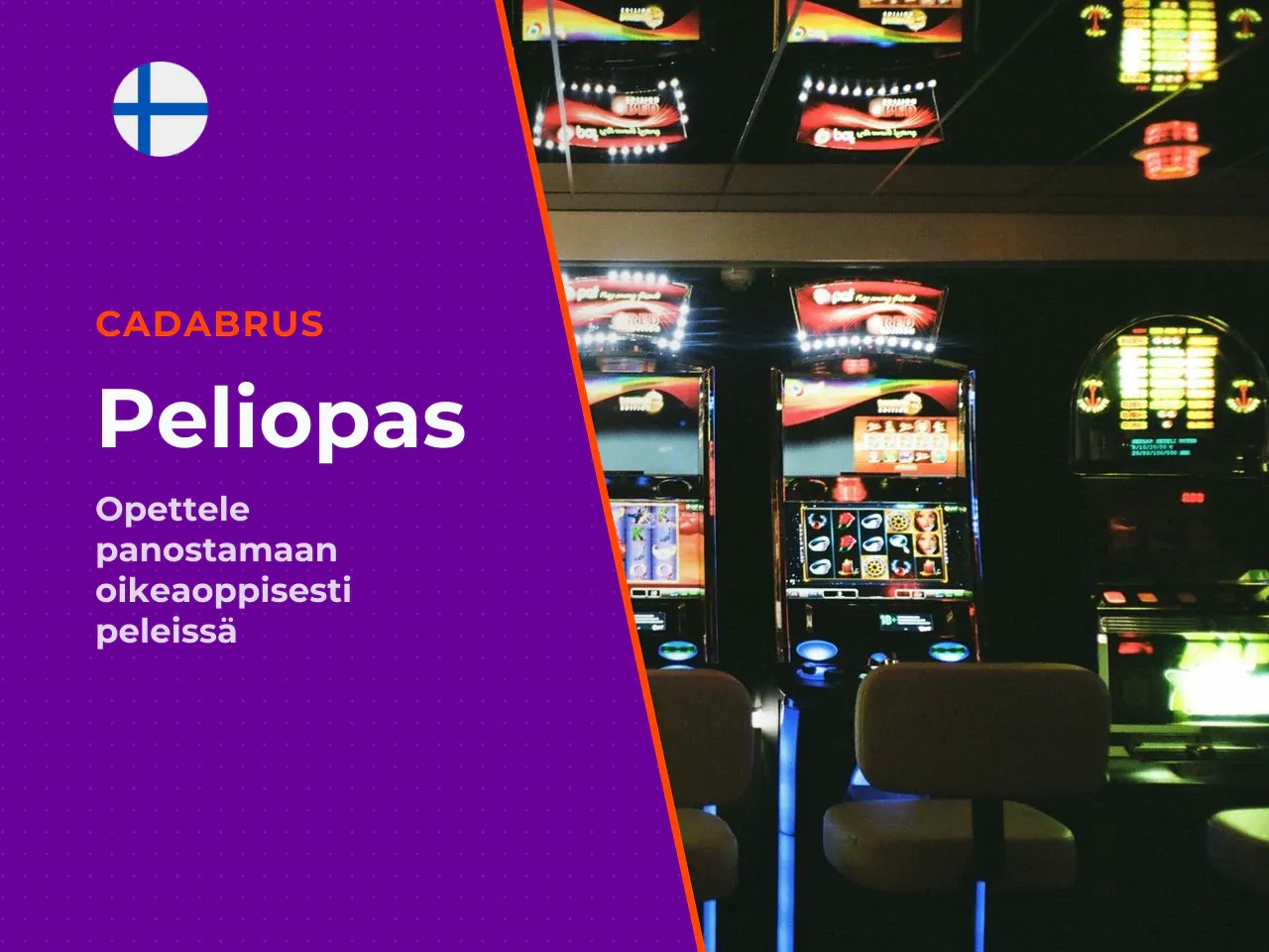Panostus, spin ja autospins. Panos asetetaan