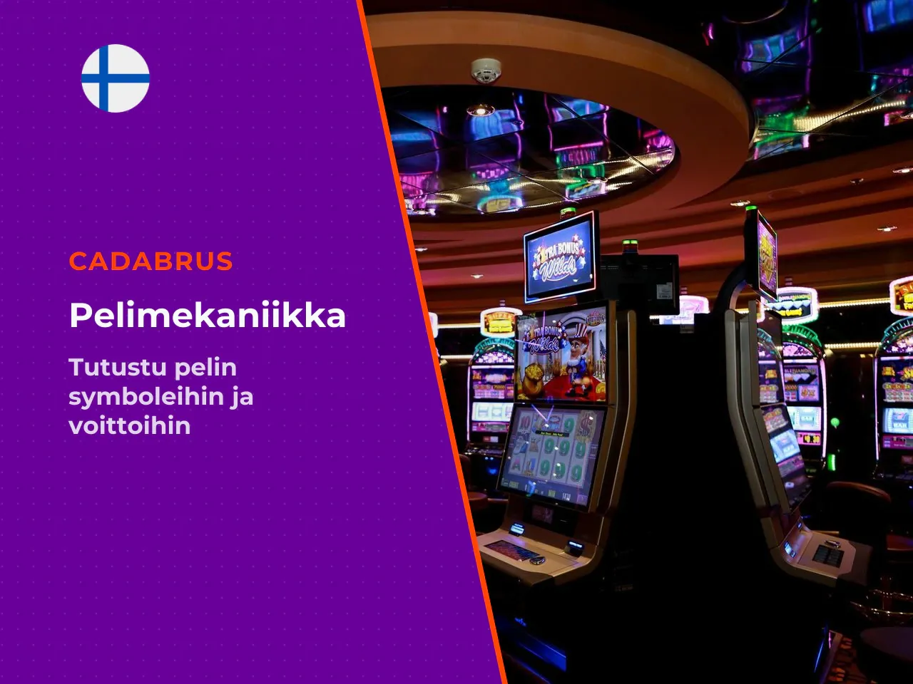 Symbolit, wildit ja täysi voittotaulukko. Pelin