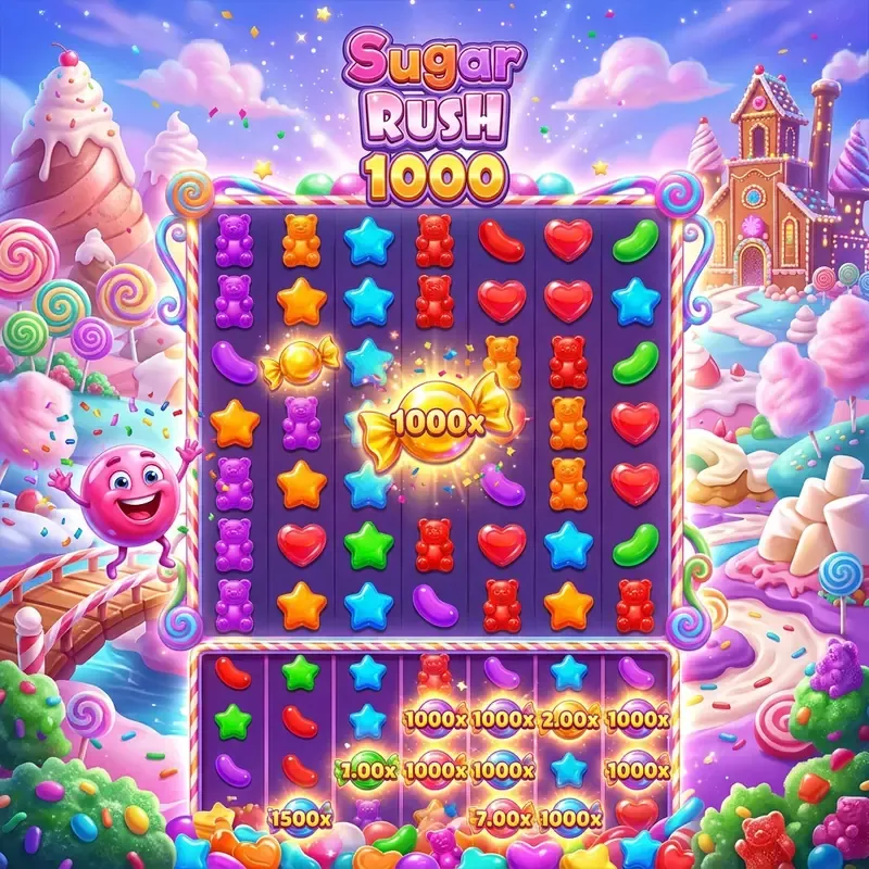 Sugar Rush 1000 demoversio, slot-arvostelu ja