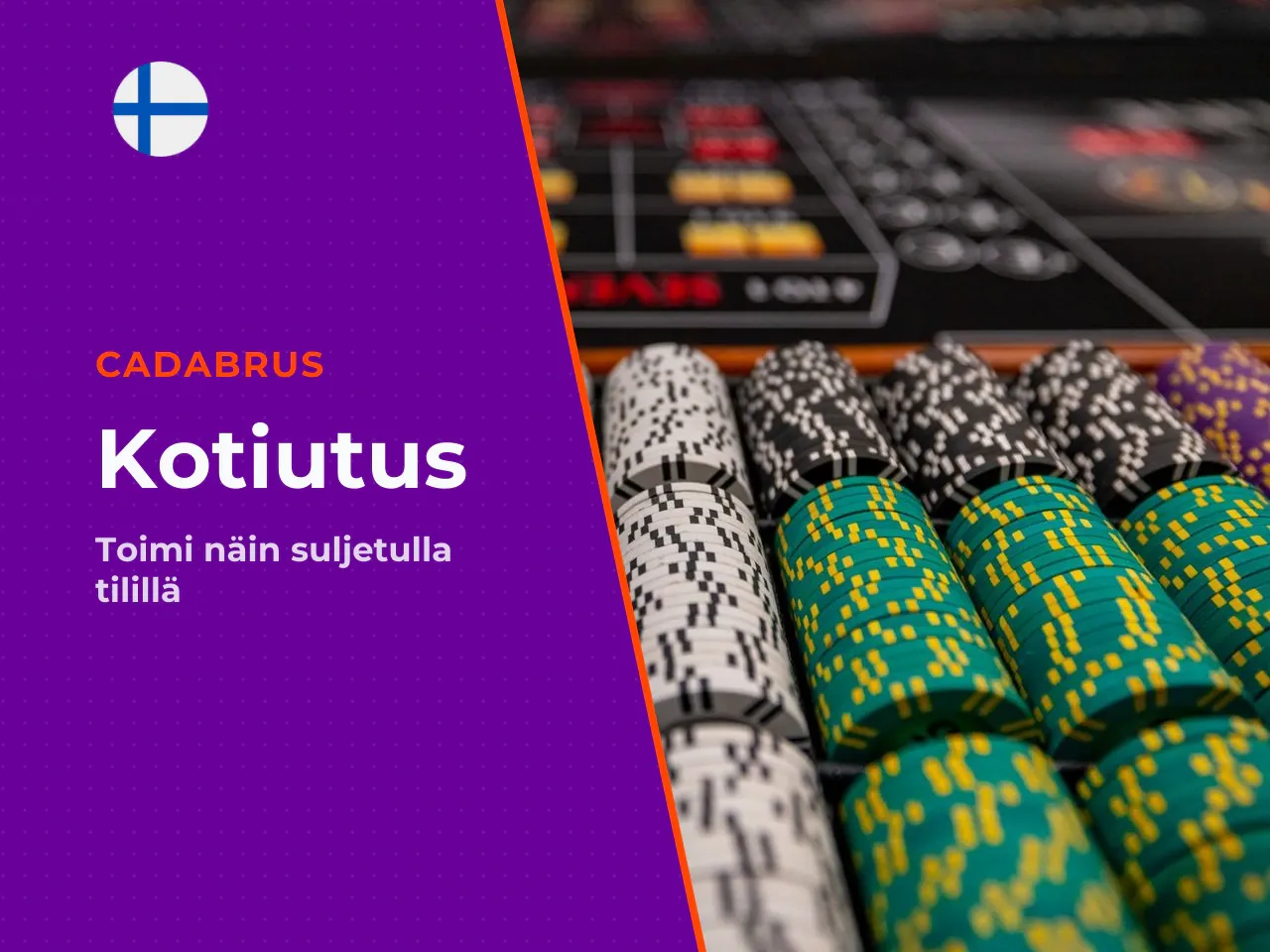 Mitä tehdä, jos Cadabrus-tilille jäi rahaa