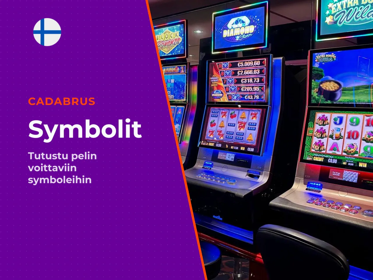 Villi-symboli ja symbolien voittotaulukko. Pelin arvokkain