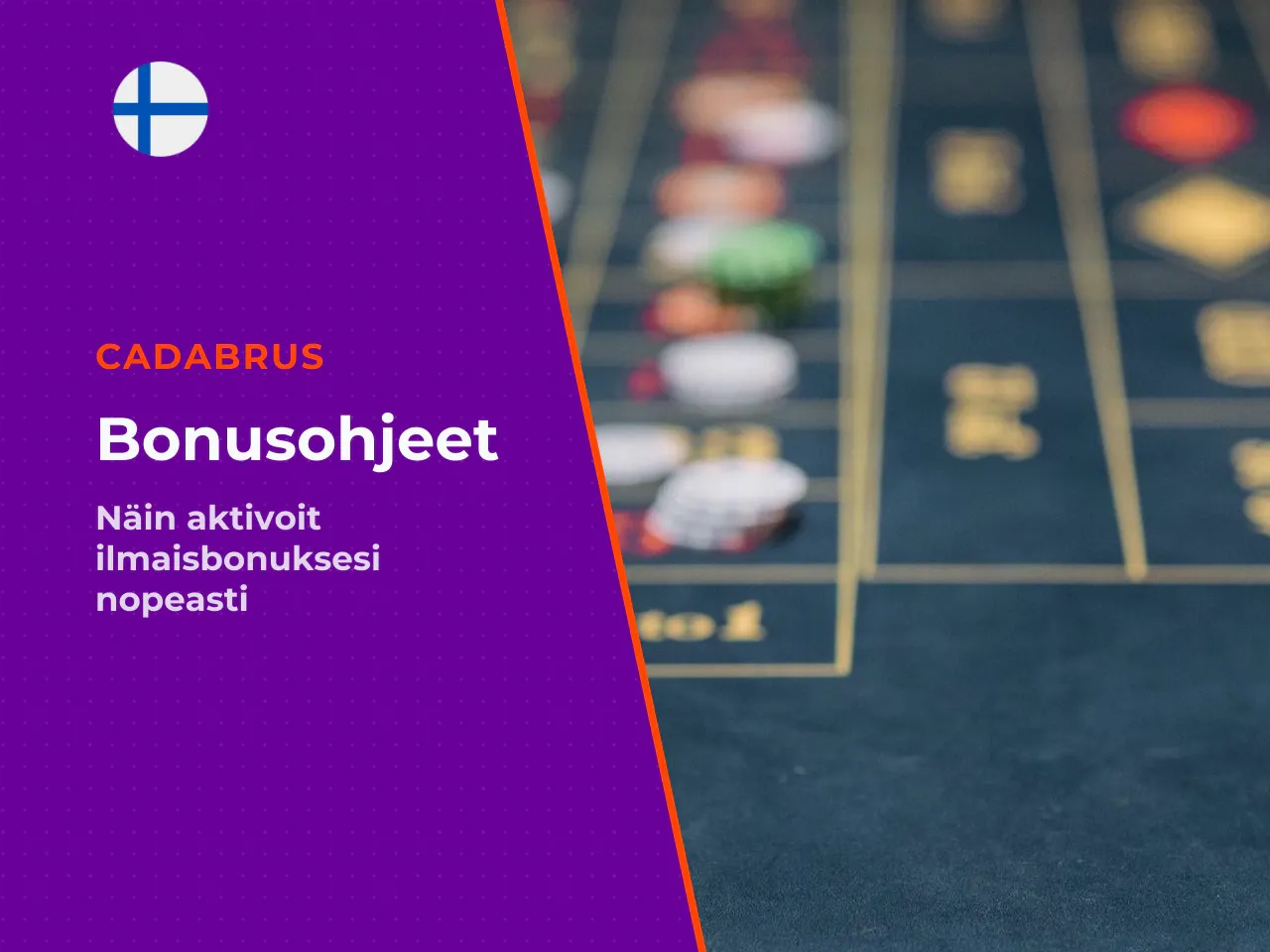 Kuinka aktivoida no deposit bonus rekisteröitymisen