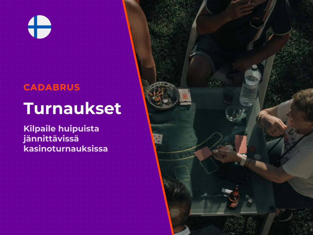 Cadabrus turnaukset ja pelikampanjat. Cadabrus turnaukset